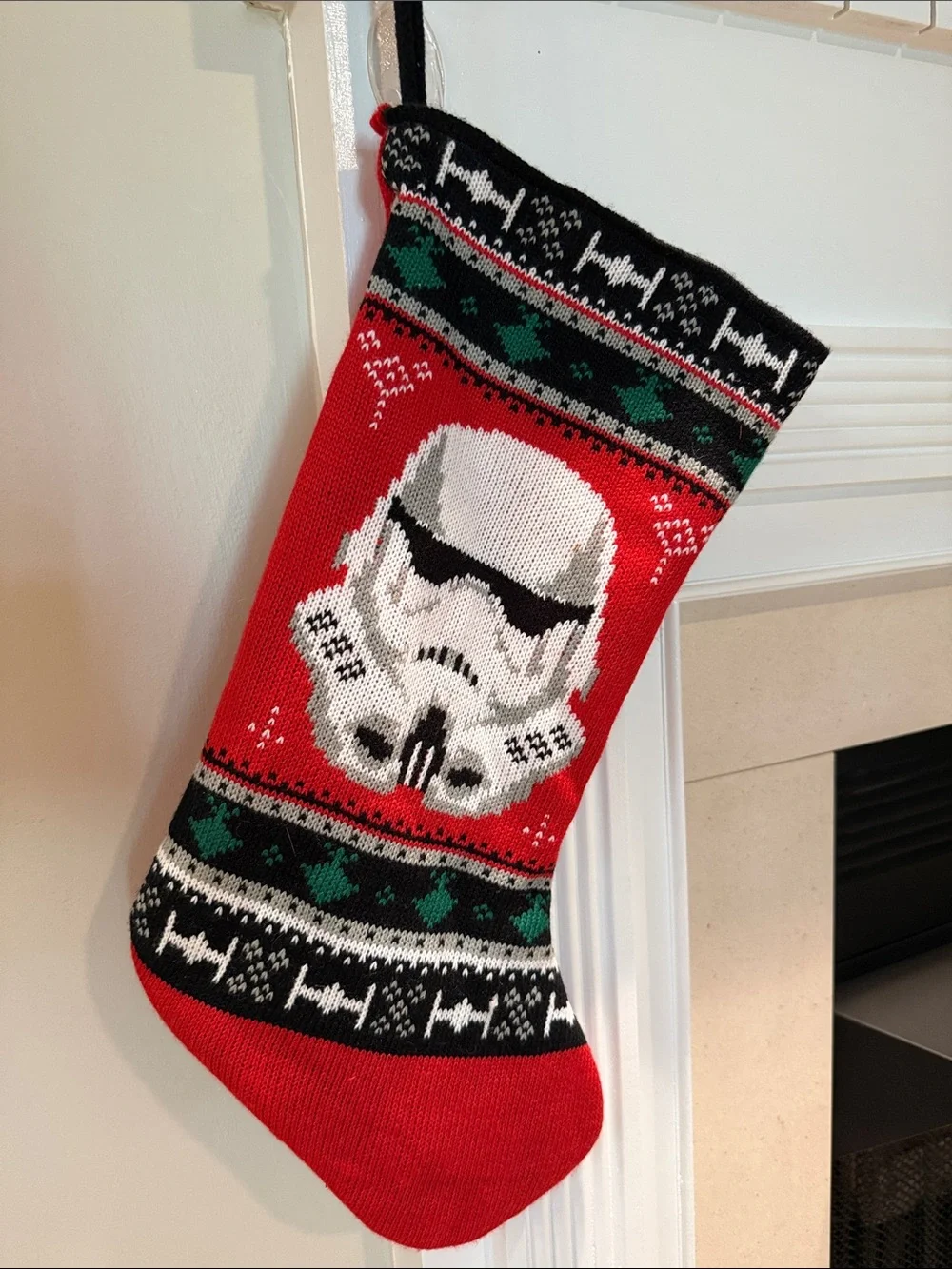 Star Wars Holiday Knit Stockings - Yoda & Stormtrooper 2015 Disney